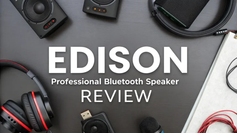 Edison Professional Bluetooth Speaker Review In 2025