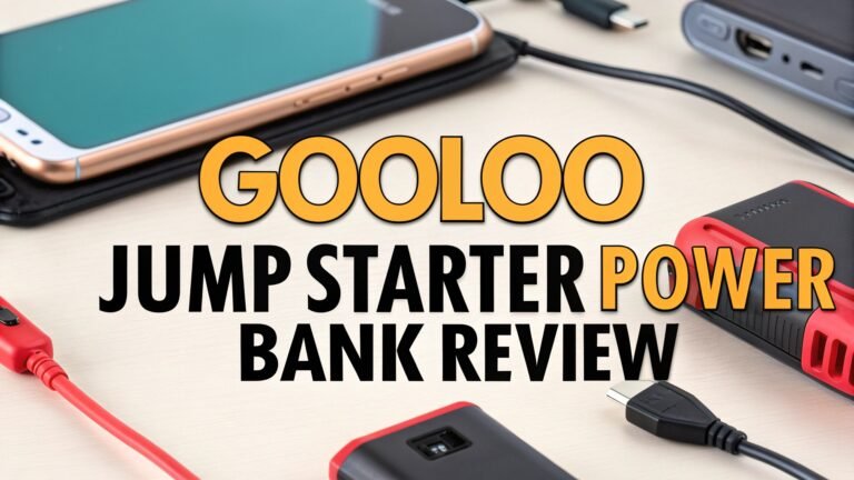 Gooloo Jump Starter Power Bank Review In 2025
