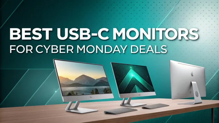 10 Best USB-C Monitors for Cyber Monday Deals 2025