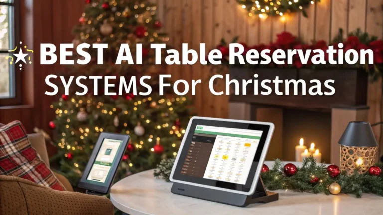 7 Best AI Table Reservation Systems for Christmas 2025