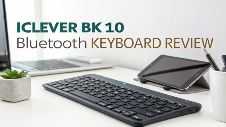 iClever BK10 Bluetooth Keyboard Review: Does It Really Work?