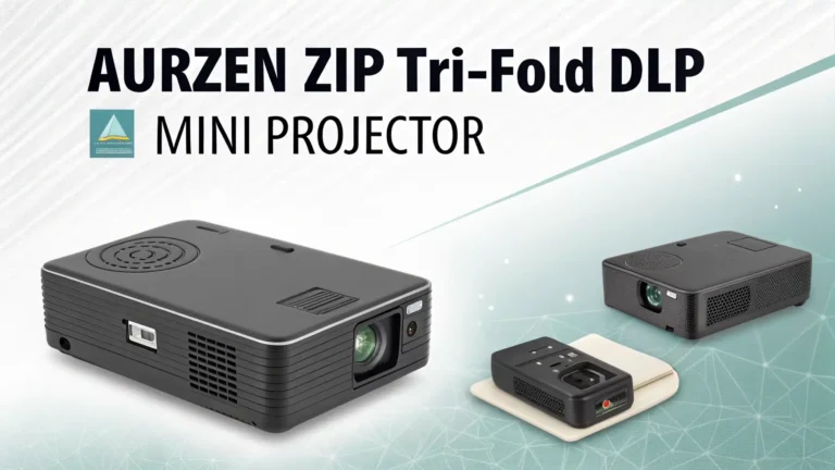 Aurzen ZIP Tri-Fold DLP Mini Projector Review 2026: Is It Worth the Hype?