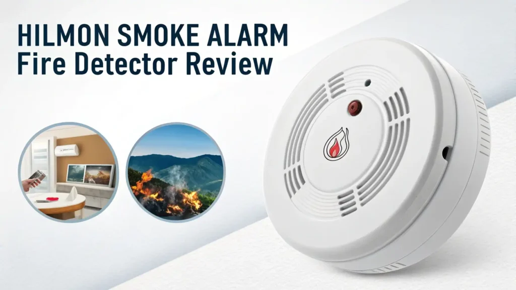 Hilmon Smoke Alarm Fire Detector