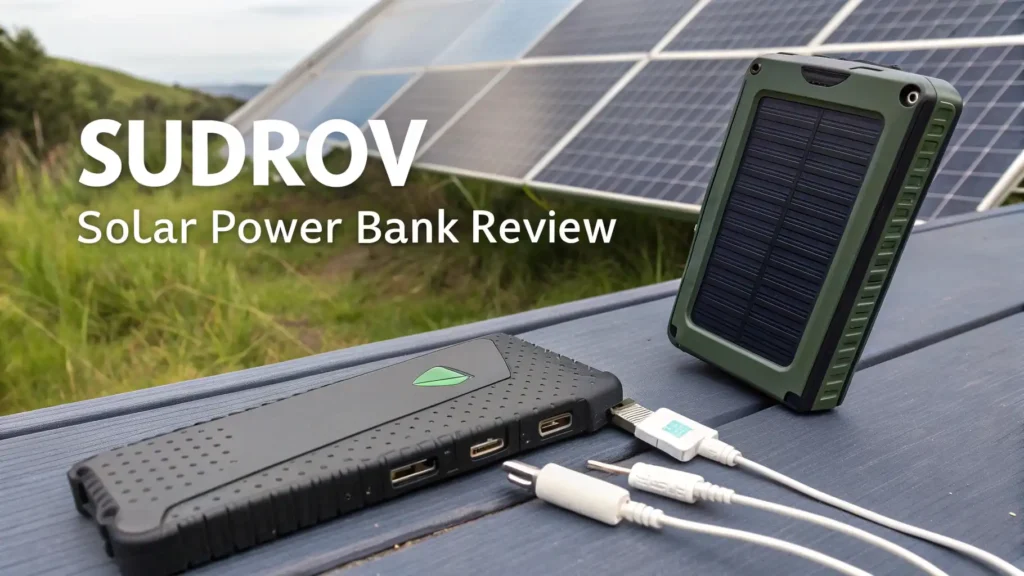 Sudrov Solar Power Bank