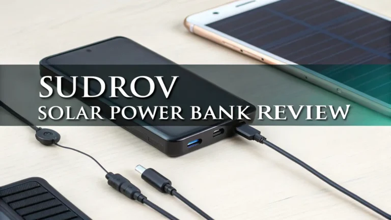 Sudrov Solar Power Bank Review 2026: Is It Worth the Hype?