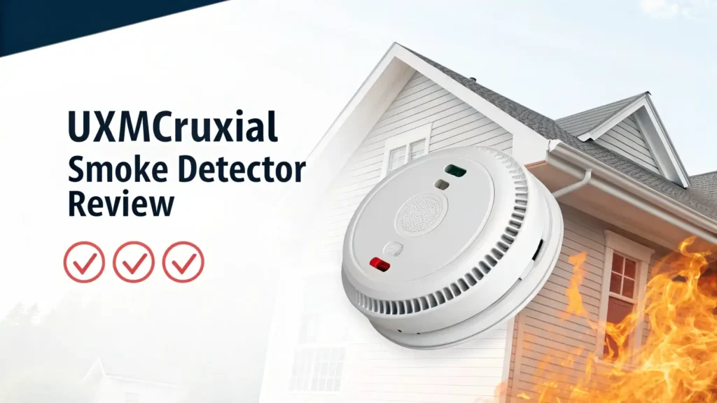 UxmCruxial Smoke Detector