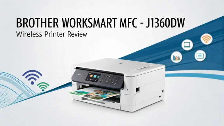 Brother WorkSmart MFC-J1360DW Wireless Printer Review 2026