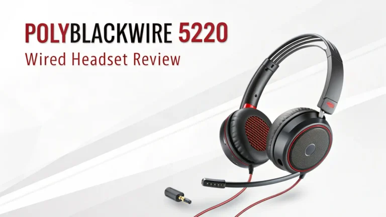 Poly Blackwire 5220 Wired Headset Review: Is This Worth Your Money?