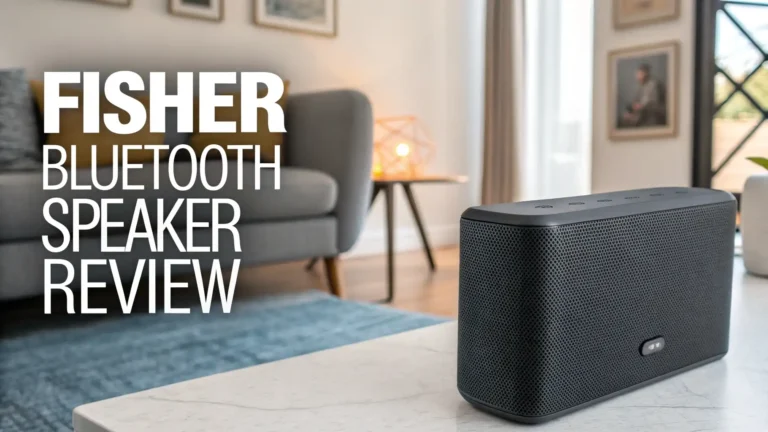 Fisher Bluetooth Speaker Review 2026: Worth Your Money?